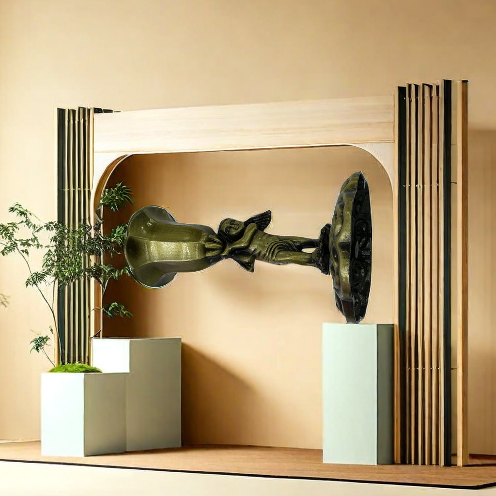 香薰摆件莲花烛台皇冠烛台铁艺烛台首饰铁架子 精致工艺 家居装饰品 环保材质 美观实用产品图