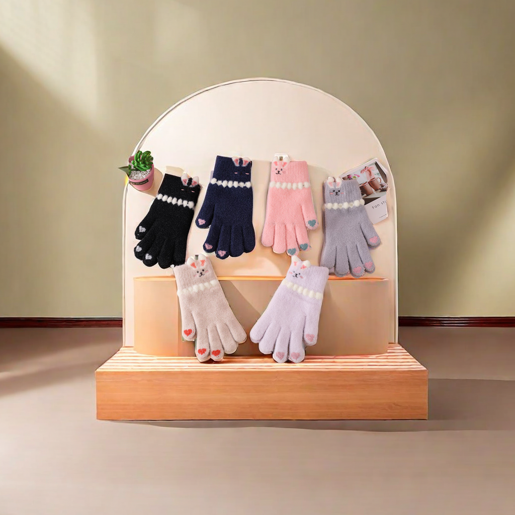 Selected winter warm women's gloves as gifts for women
