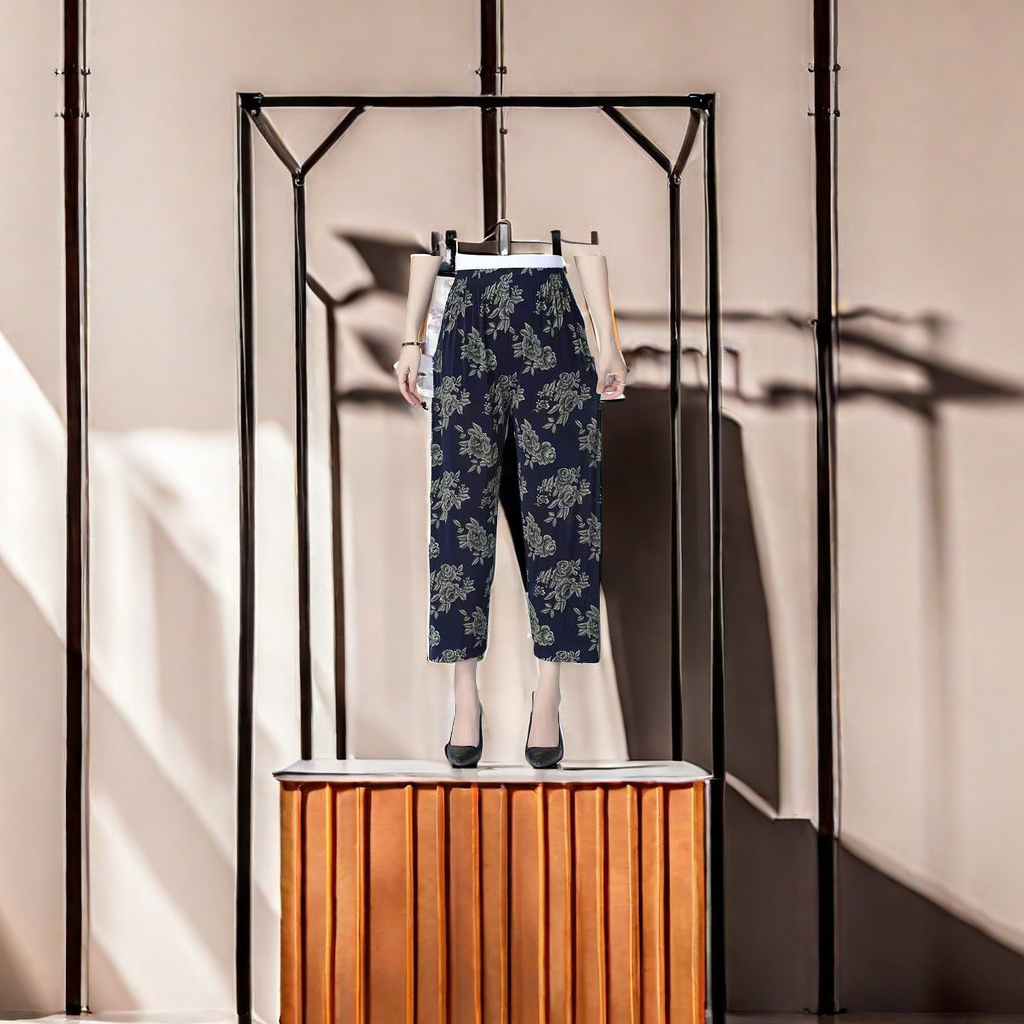 The new summer women's lightweight, breathable and casual trousers are comfortable, fashionable and trendy Specification image