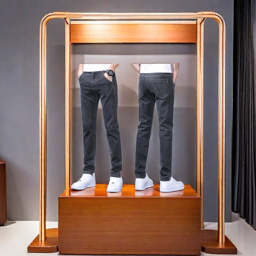 In-stock men's loose and casual summer Lyocell jeans, comfortable, breathable and durable men's jeans Application Scenario