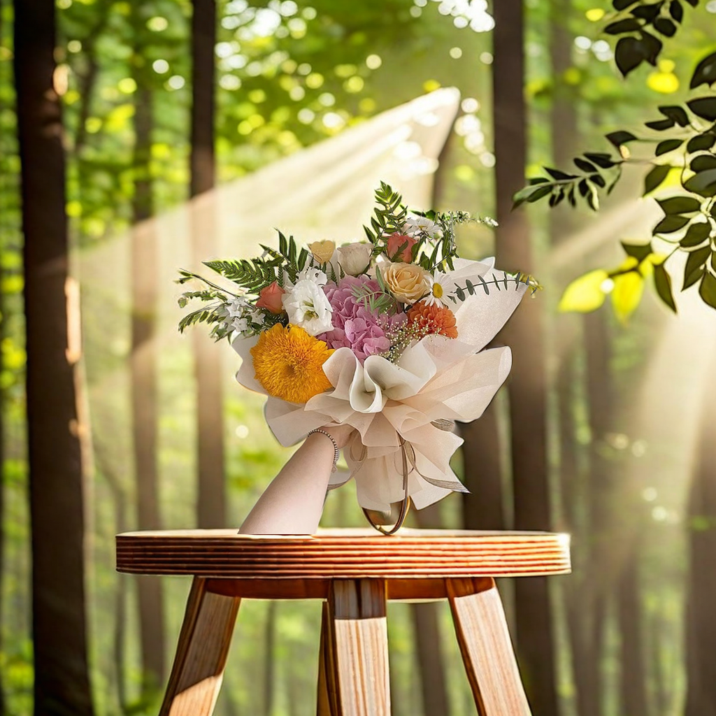 牛皮纸花纸鲜花包装纸箱 雪梨纸手工DIY创意礼品包装材料环保耐用美观