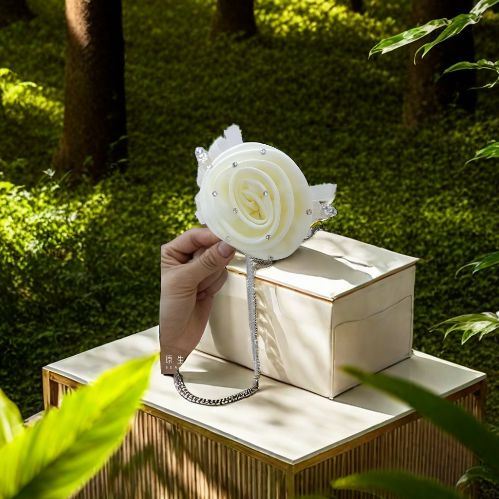 鲜花包装实物图