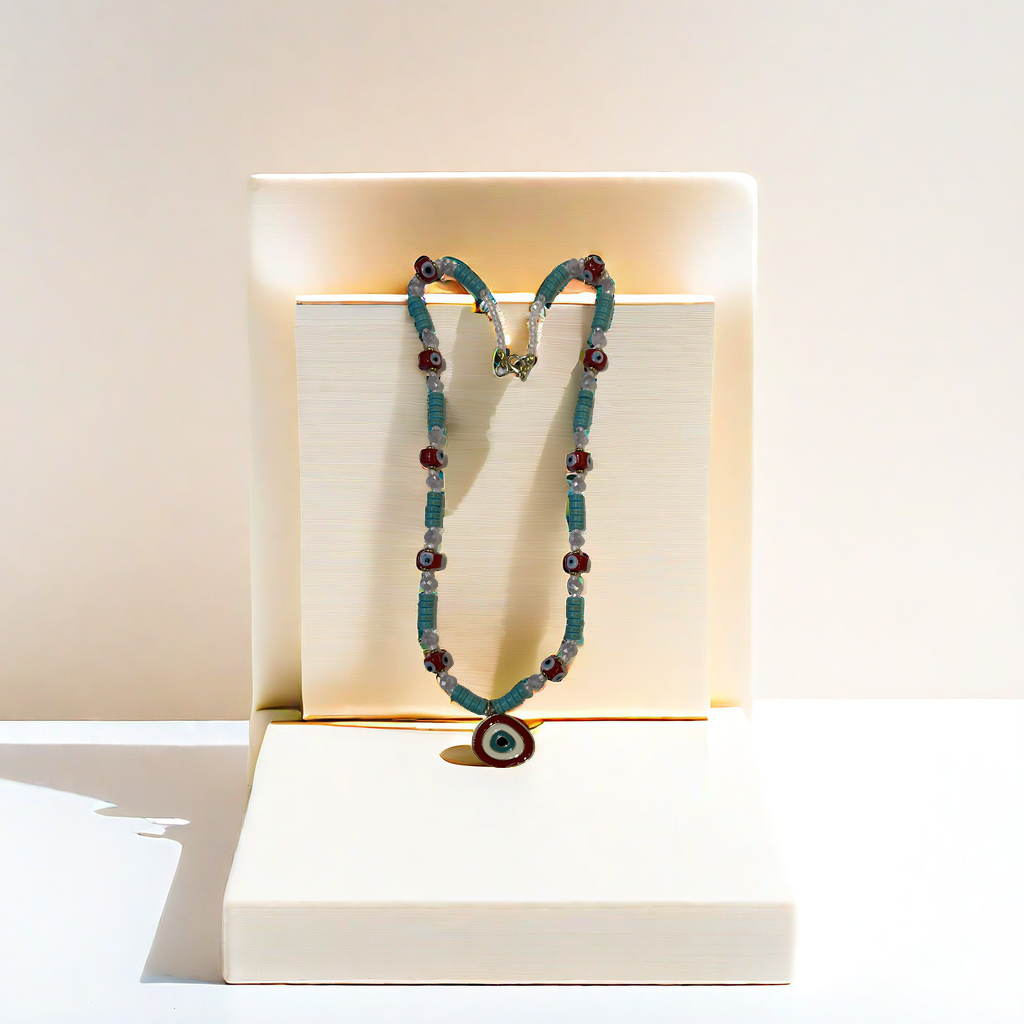 四叶草项链金项链珍珠项链耳环套装 优雅时尚首饰独特设计女士珠宝礼物