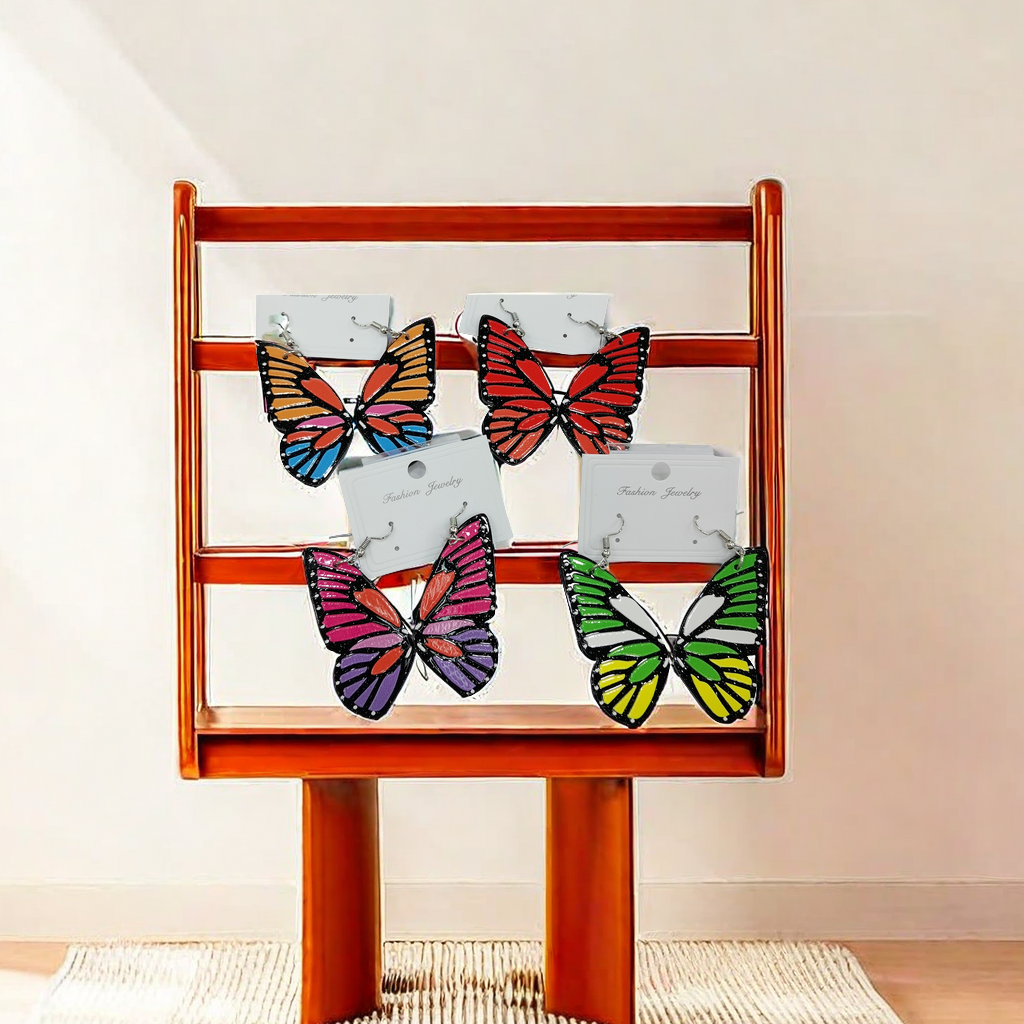 Acrylic cake stand display wooden frame cross-stitch calligraphy and painting, oil painting artworks with themes of plum, orchid, bamboo and chrysanthemum, collection and decoration Application Scenario