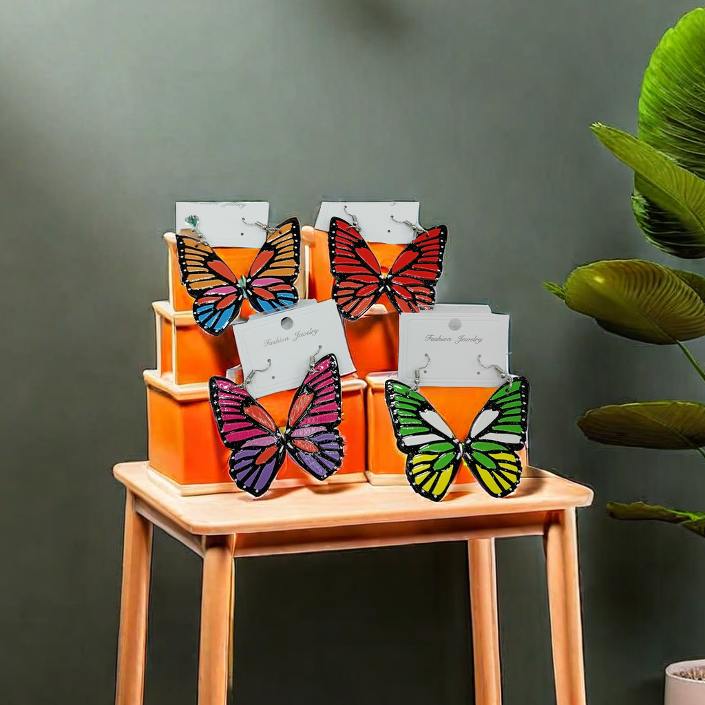 亚克力蛋糕架展示木框十字绣字画 梅兰竹菊主题油画 艺术品收藏装饰品