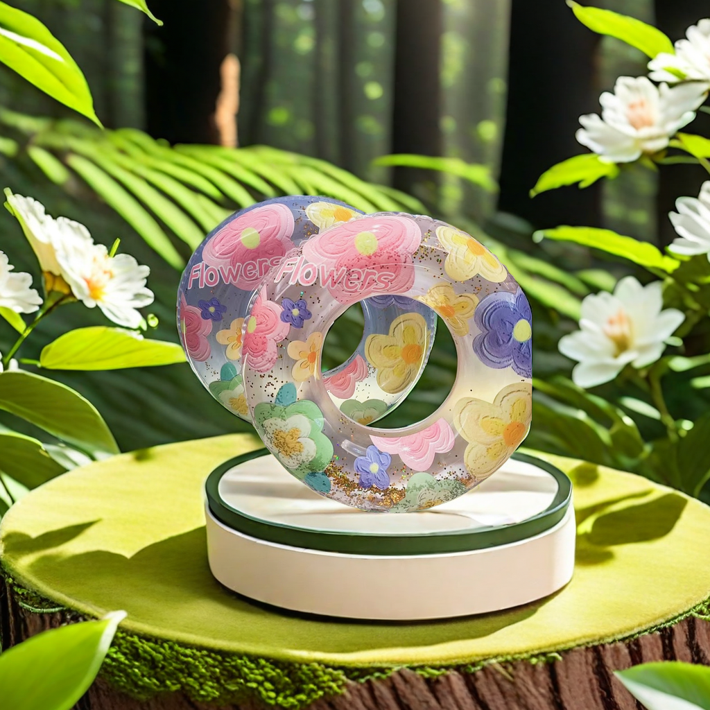 游泳圈/泳圈/儿童游泳圈/泳帽男女舒适/鱼形游泳圈细节图