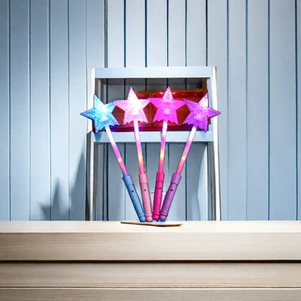 520礼品特色发光棒假发配件 发光翅膀造型独特 发光玩具夜晚炫酷必备发光棒产品图