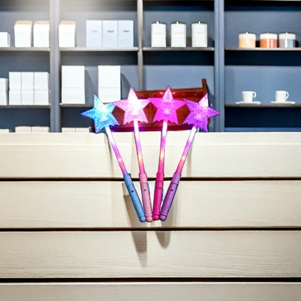 520礼品特色发光棒假发配件 发光翅膀造型独特 发光玩具夜晚炫酷必备发光棒细节图