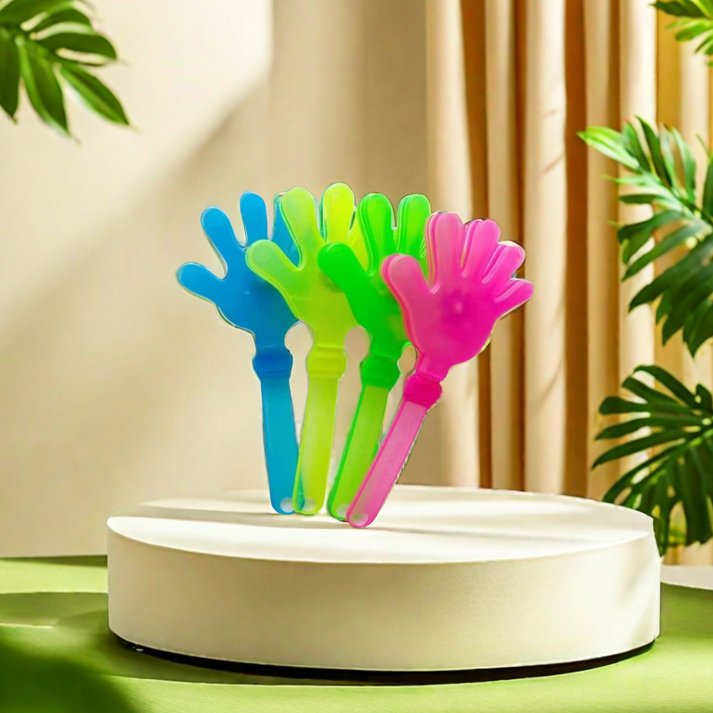 发光拍手器批发手拍拍拍手塑料手掌精品七彩发光拍手手拍掌拍手器细节图