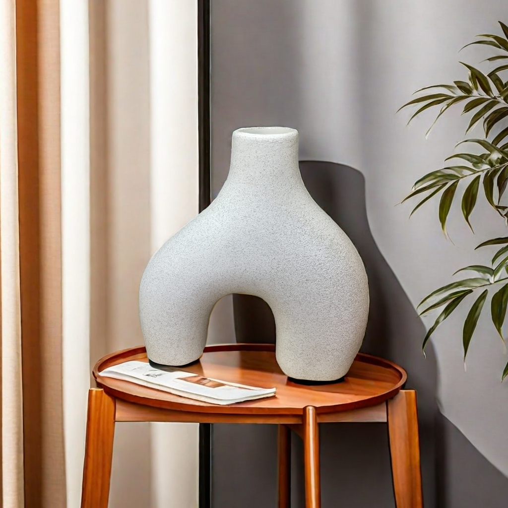 法式风格玻璃花瓶 异形设计 美化房子小摆件 风水装饰品 艺术品花瓶
