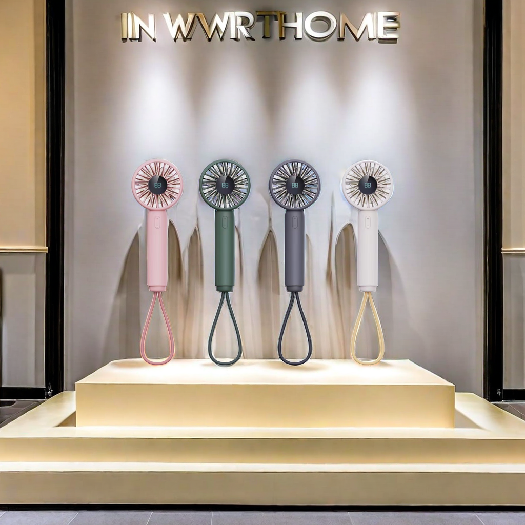 迷你手持扇实物图