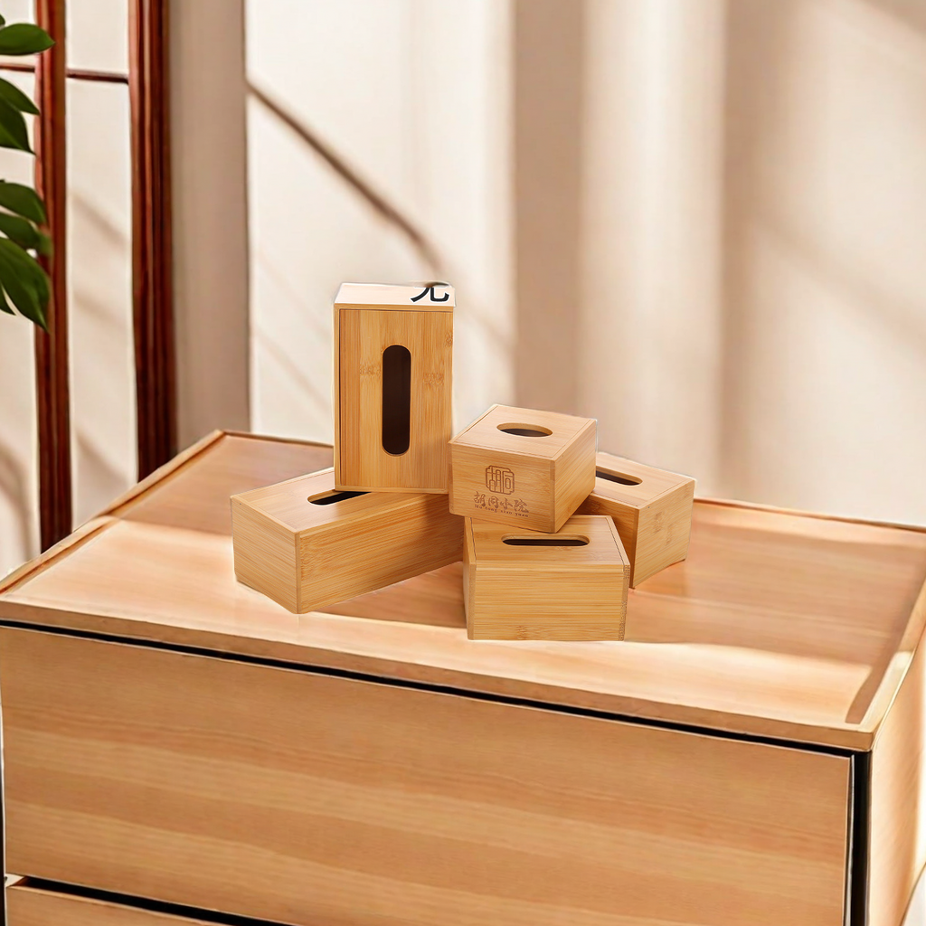 Hotel Special 2919 Wooden Paper Box Can Print Logo Advertising Gift Storage Convenient Tissue Box Practical And Beautiful
