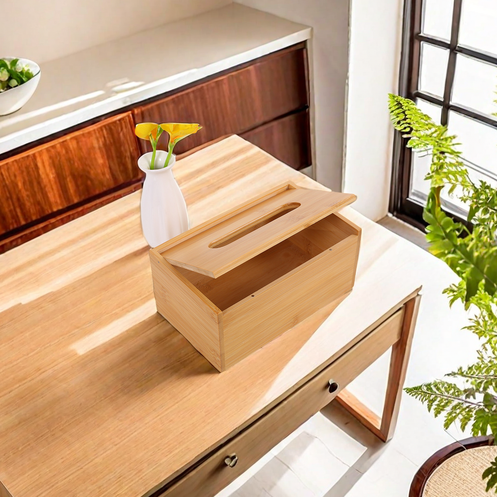 Hotel Special 2919 Wooden Paper Box Can Print Logo Advertising Gift Storage Convenient Tissue Box Practical And Beautiful Specification drawing