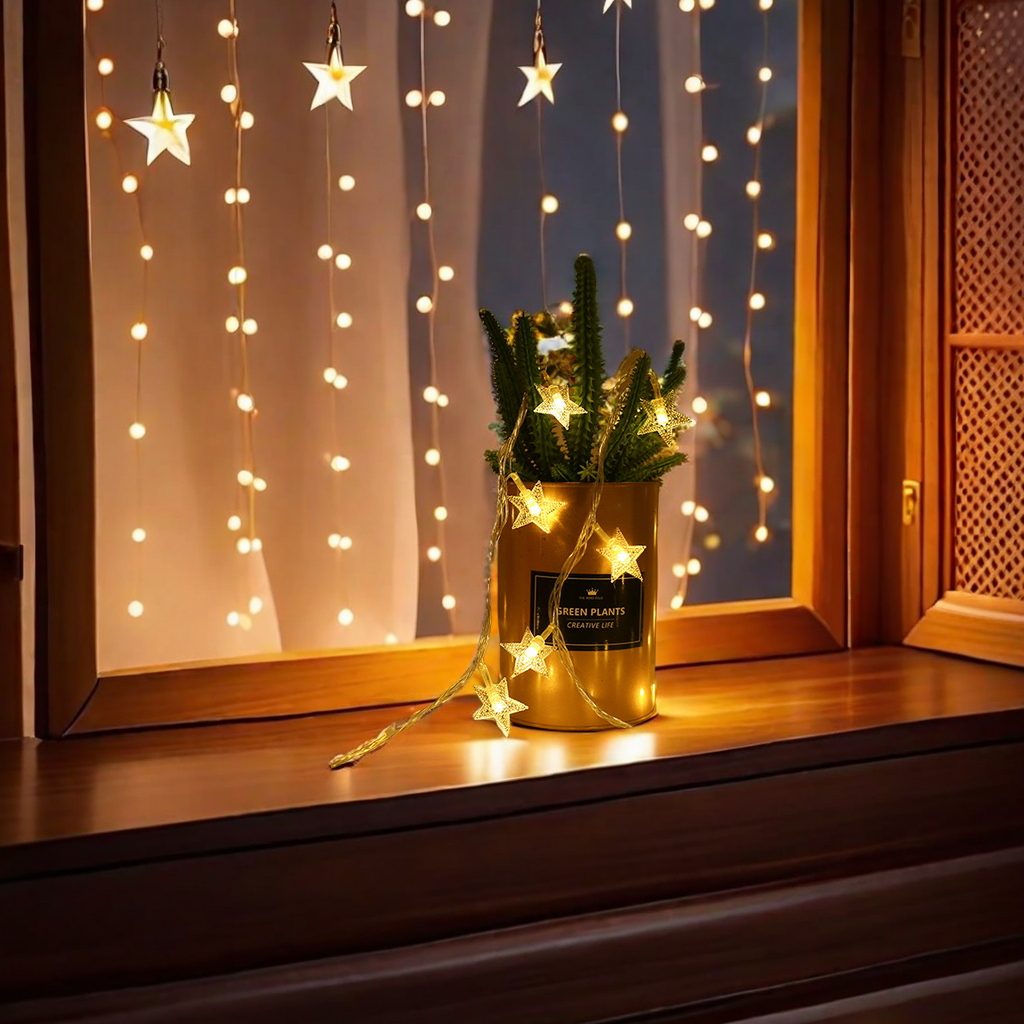 LED star lights, small colored lights, flashing lights, string lights, starry sky lights, room and dormitory decoration lights, wedding room decoration, festival bulbs, candle-style warm and romantic atmosphere lighting Specification image