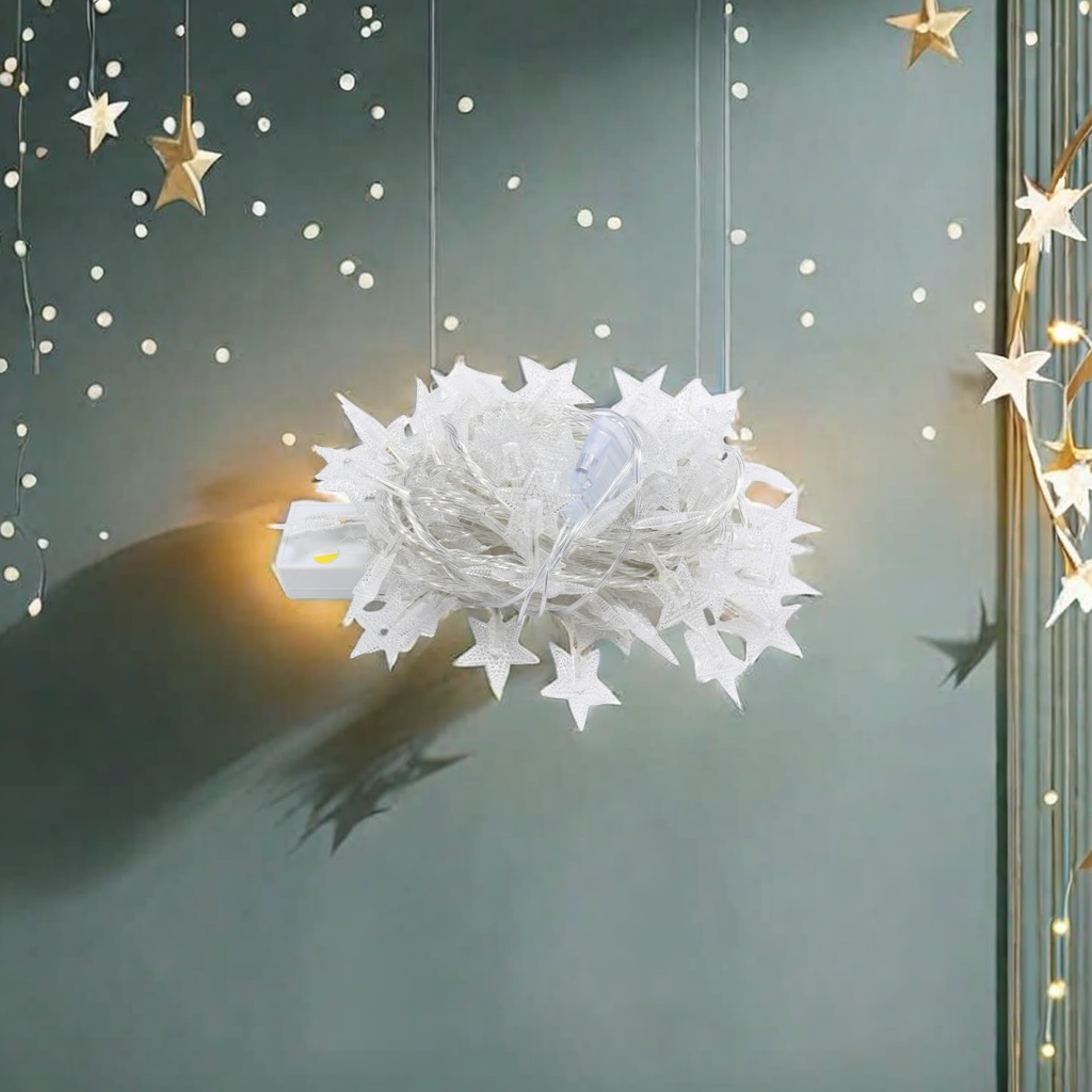 LED star lights, small colored lights, flashing lights, string lights, starry sky lights, room and dormitory decoration lights, wedding room decoration, festival bulbs, candle-style warm and romantic atmosphere lighting Item Picture