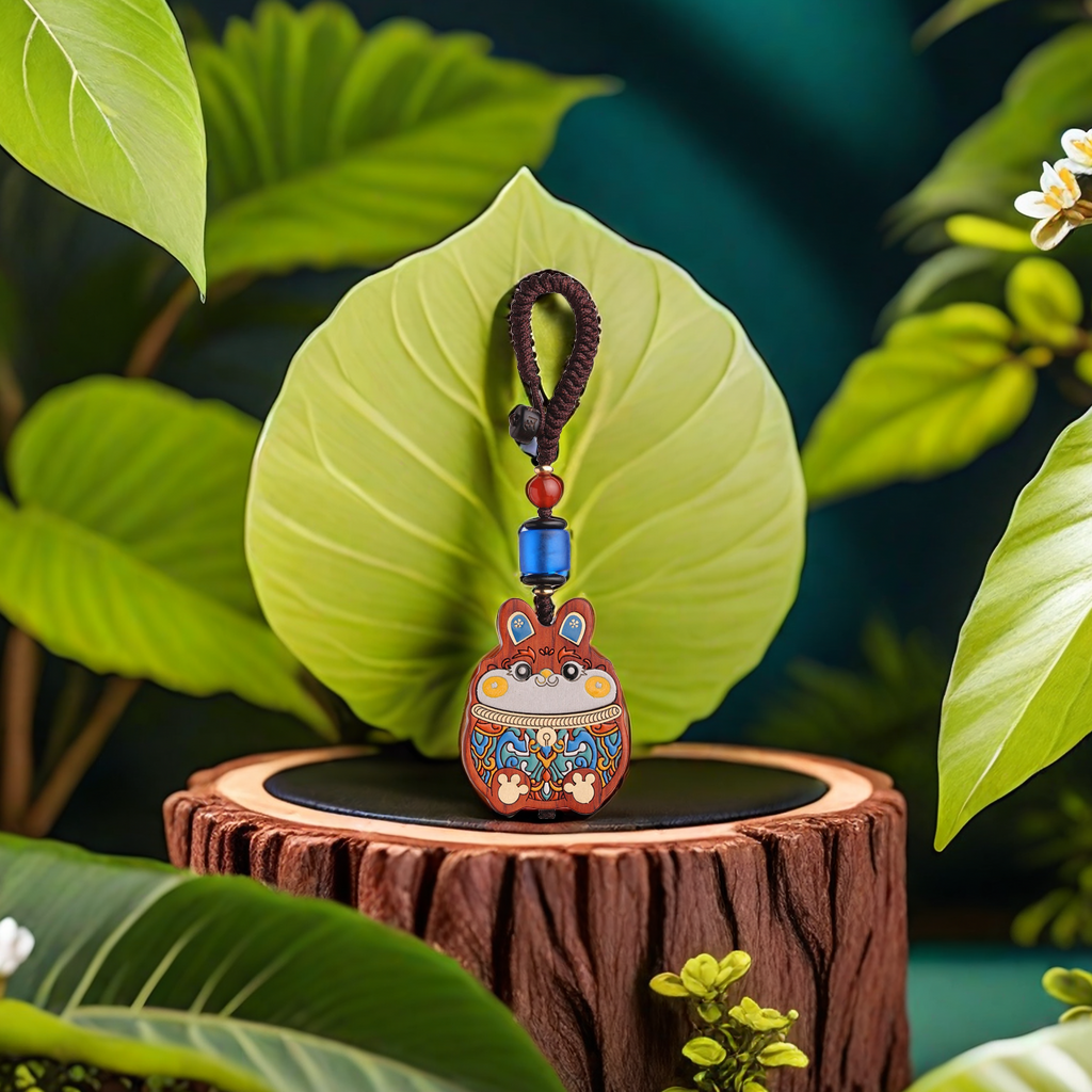 创意可爱小兔白底实物图