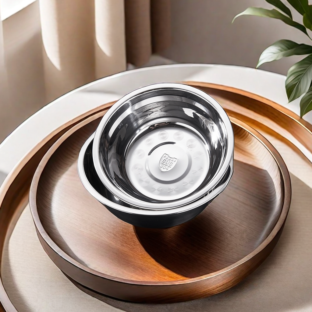 304 Stainless Steel Thickened Soup Basin Basin Basin Seasoning Basin Washing Basin Seasoning Tank Multi-Purpose Kitchen Gift Ceiling Light Lighting Kitchen Decoration