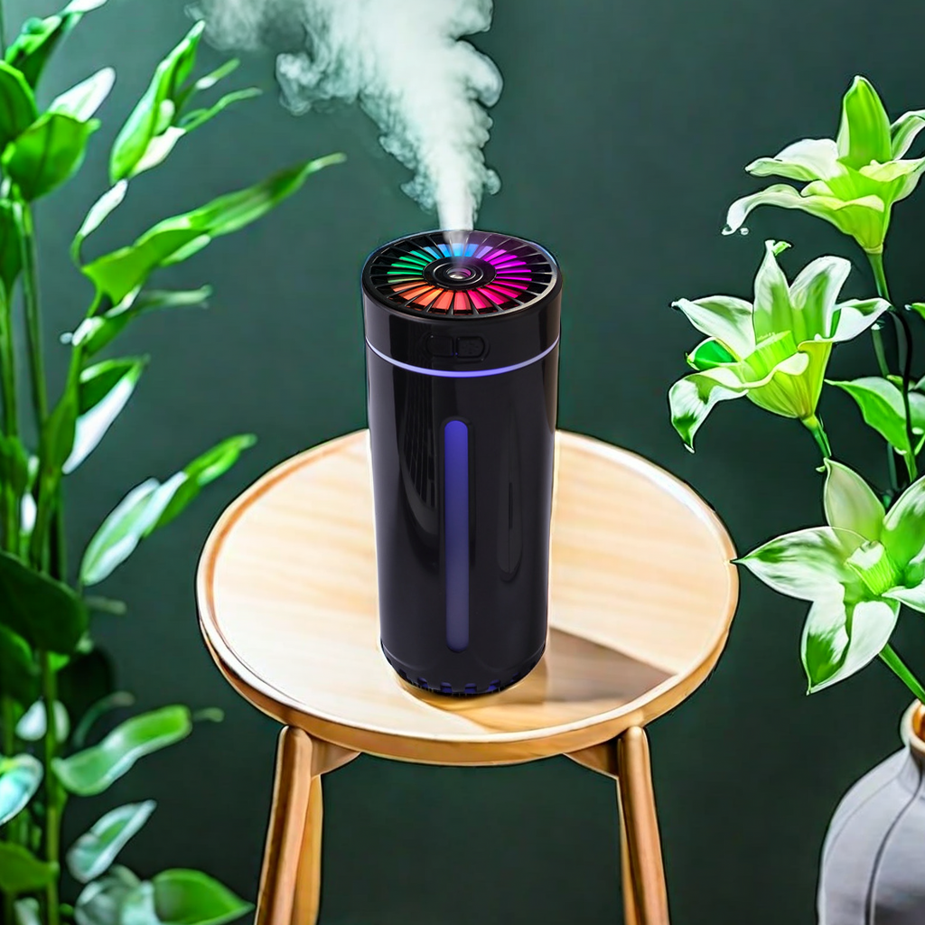 New USB mini Phantom Cup humidifier, home indoor desktop, car air purifier, aroma diffuser, car ceiling lamp, air purifier Application Scenario
