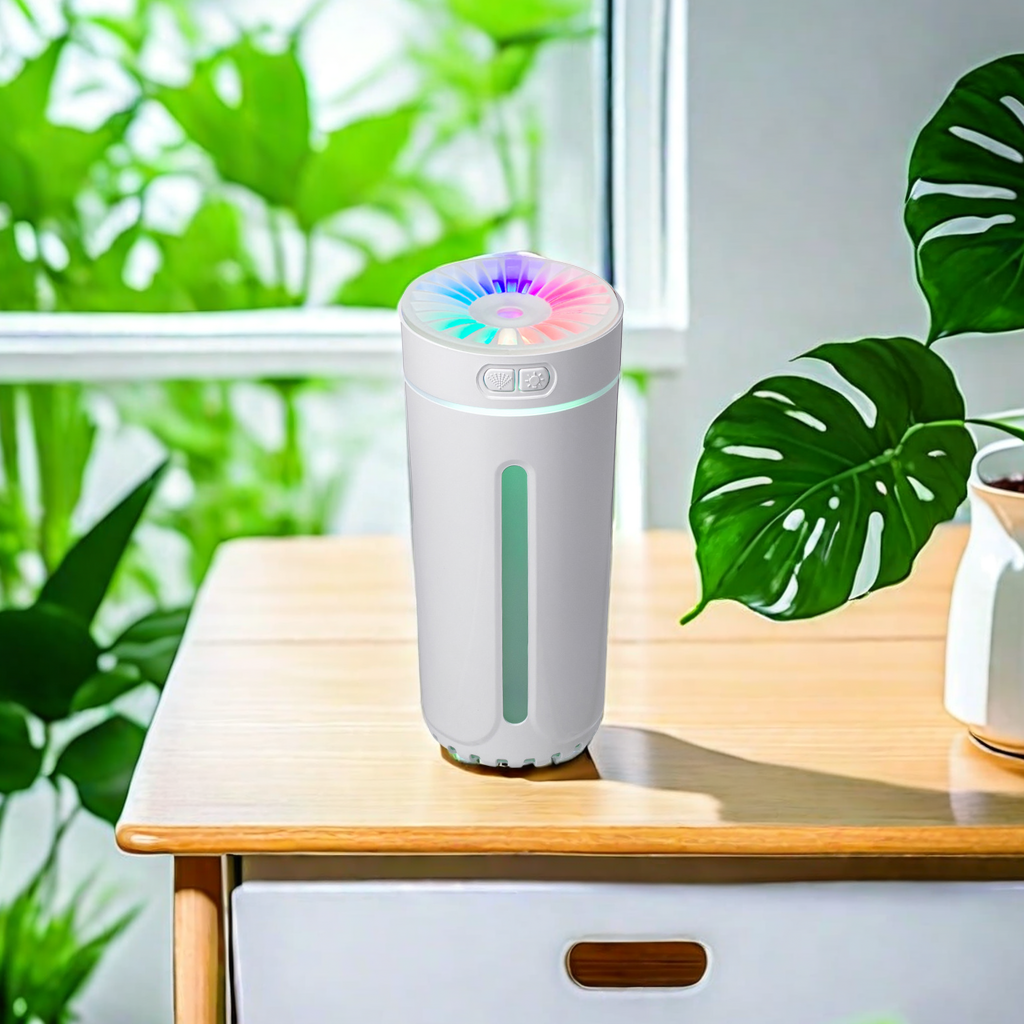 New USB mini Phantom Cup humidifier, home indoor desktop, car air purifier, aroma diffuser, car ceiling lamp, air purifier Item Picture