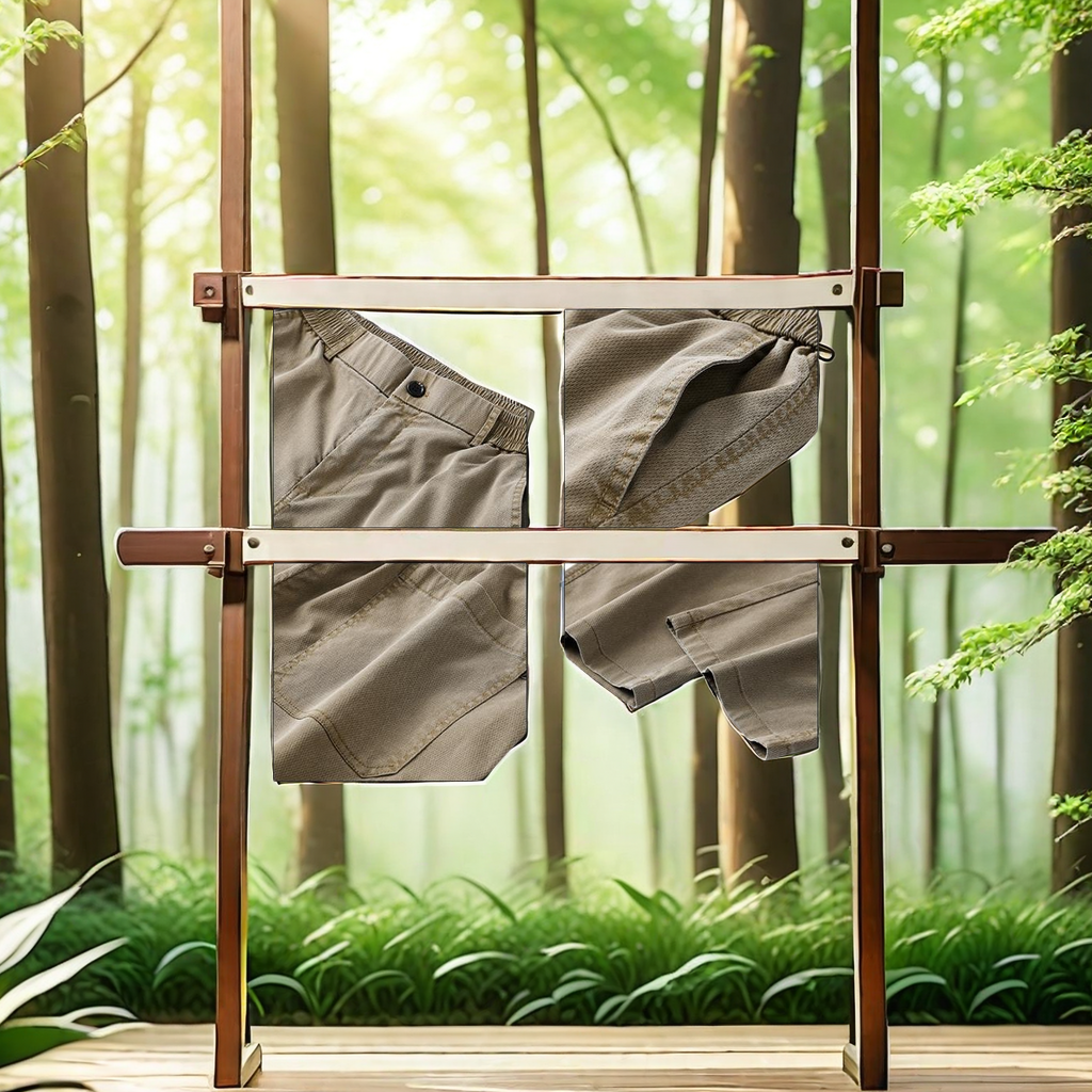 Spring and summer men's casual pants: thin, elastic, tight waist, loose, straight, drape, sporty long pants. Solid color summer pants: fashionable, comfortable and durable Item Picture