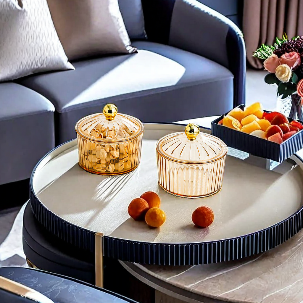 Light Luxury Perfume Fruit Tray Home Living Room Coffee Table Snacks Placed High-Grade Division Fruit Tray Nuts Dried Fruit Candy Tray Beautiful And Practical Specification drawing