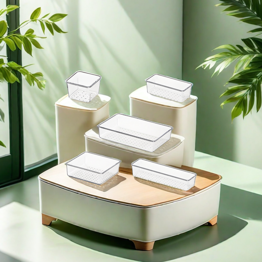 收纳盒/收纳/化妆品/化妆品收纳盒/首饰收纳盒白底实物图