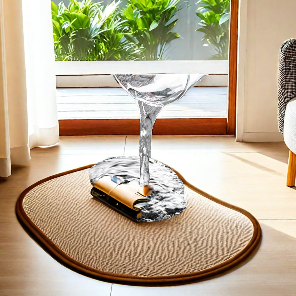 Jacquard curved corduroy household anti-slip MATS for living rooms, bedrooms, bathrooms, door absorbent carpets, bathroom anti-slip foot MATS and floor MATS wholesale. Comfortable, durable and easy to clean details Picture