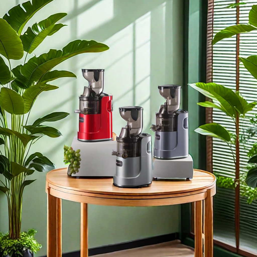 Cross-Border New Stainless Steel Juicer Home Automatic Juicer Juice Residue Separation Size Caliber Suitable For Gift Delivery Services Application Scenario