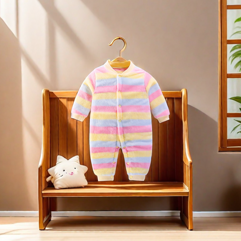 春秋款婴儿连体衣 男女宝宝哈衣 0-1-2岁新生儿家居爬爬服 婴儿衣服 童装舒适透气详情图4