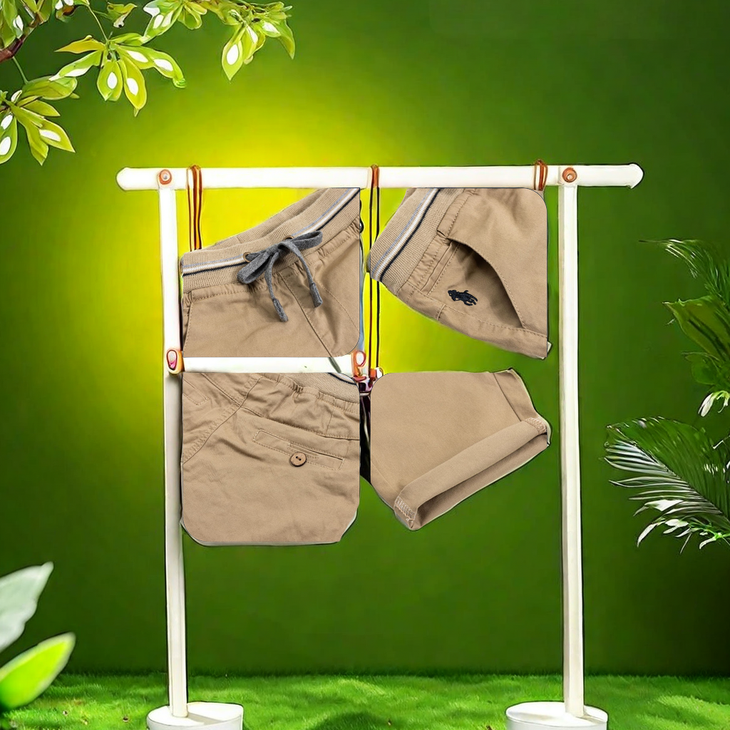 Direct sales and wholesale of new styles of pure cotton 5-inch shorts for boys aged 2-8, summer casual short dress pants, leggings and children's pants from the manufacturer details Picture