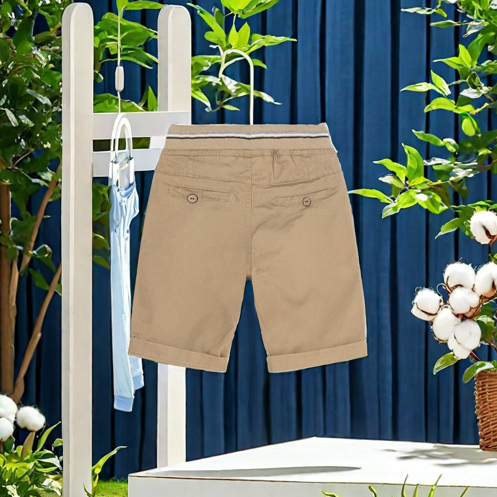 Direct sales and wholesale of new styles of pure cotton 5-inch shorts for boys aged 2-8, summer casual short dress pants, leggings and children's pants from the manufacturer Item Picture
