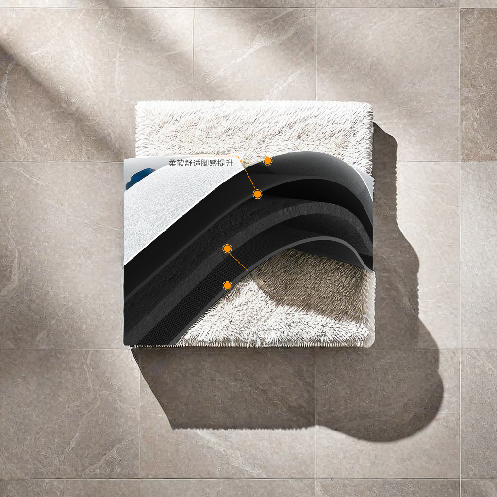 New Household Kitchen Bathroom Absorbent Quick Drying Mat Non-Slip Foot Mat Door Bathroom Carpet Anti-Oil Mat Practical And Durable details Picture