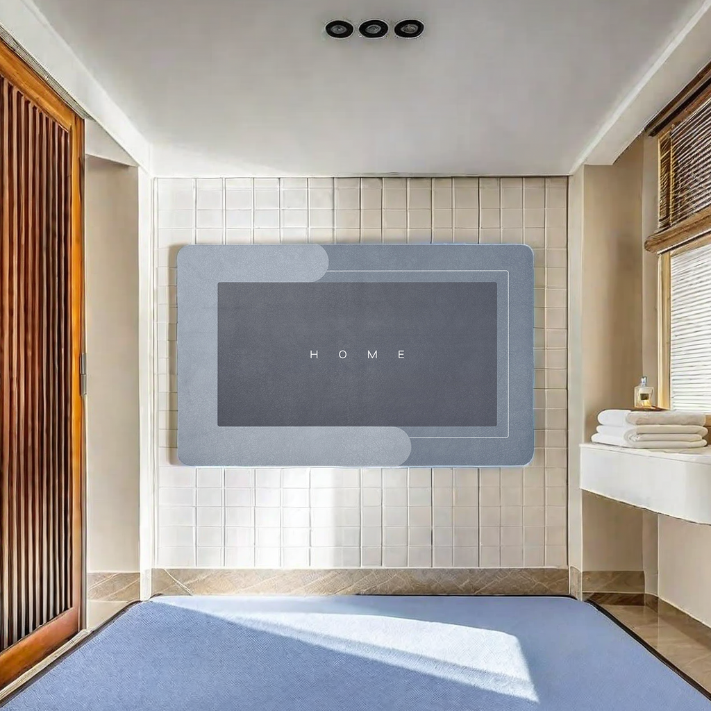New Household Kitchen Bathroom Absorbent Quick Drying Mat Non-Slip Foot Mat Door Bathroom Carpet Anti-Oil Mat Practical And Durable Item Picture