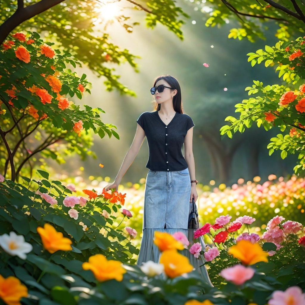 Ice Silk Sleeve Women's Summer Outdoor Sun Protection Ice Silk Sleeve Ice Sleeve Gloves Light And Breathable Ice Sleeve Women's Summer Cute Variety Of Uv Protection Hand And Arm Protection Specification drawing