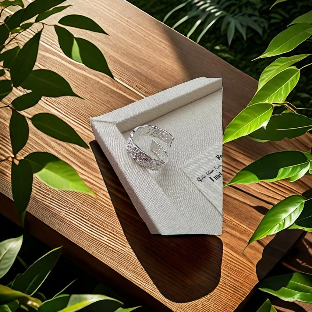 925纯银戒指 银戒指女个性款 韩版简约叠戴设计 女士时尚饰品戒指新款