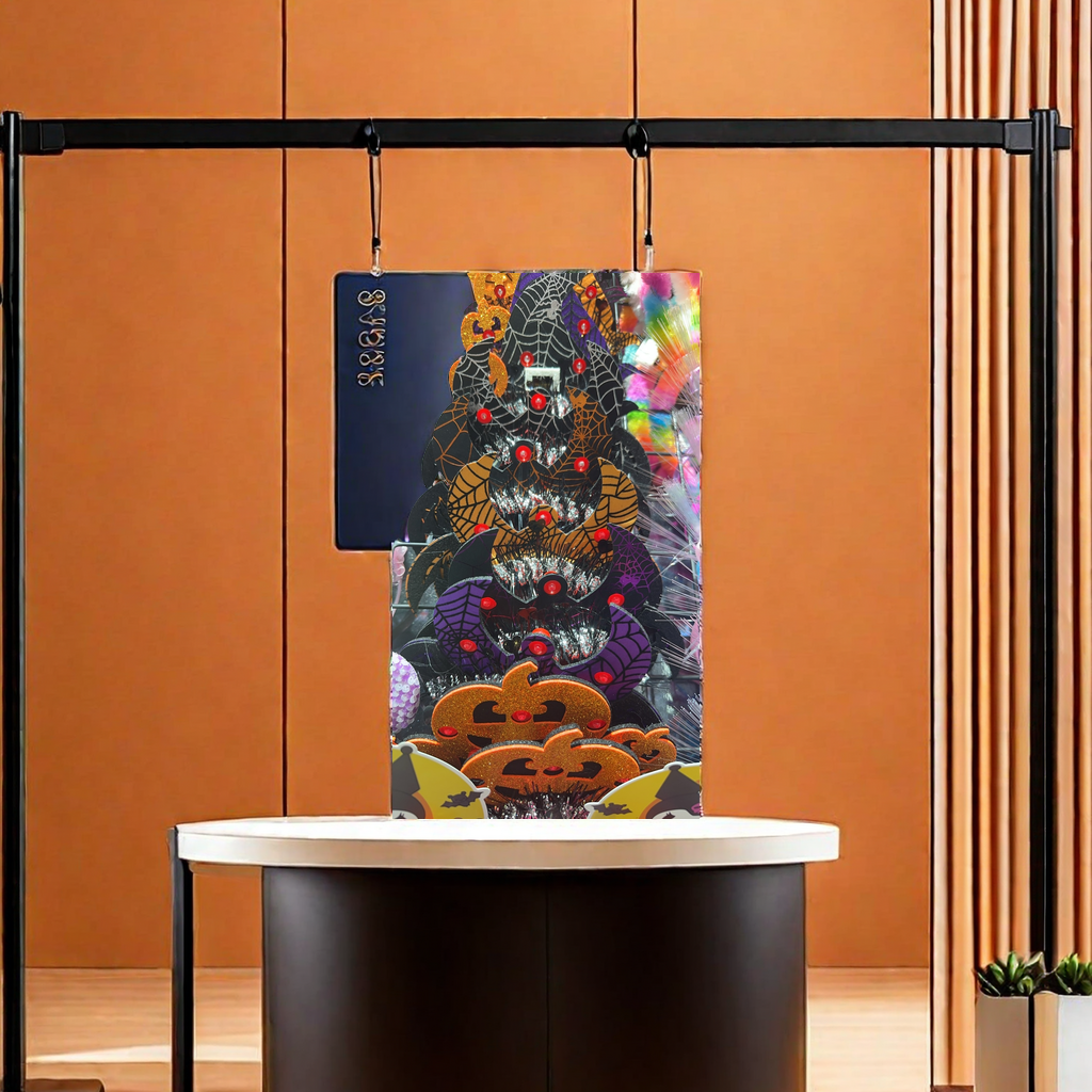 万圣节布置摆件实物图