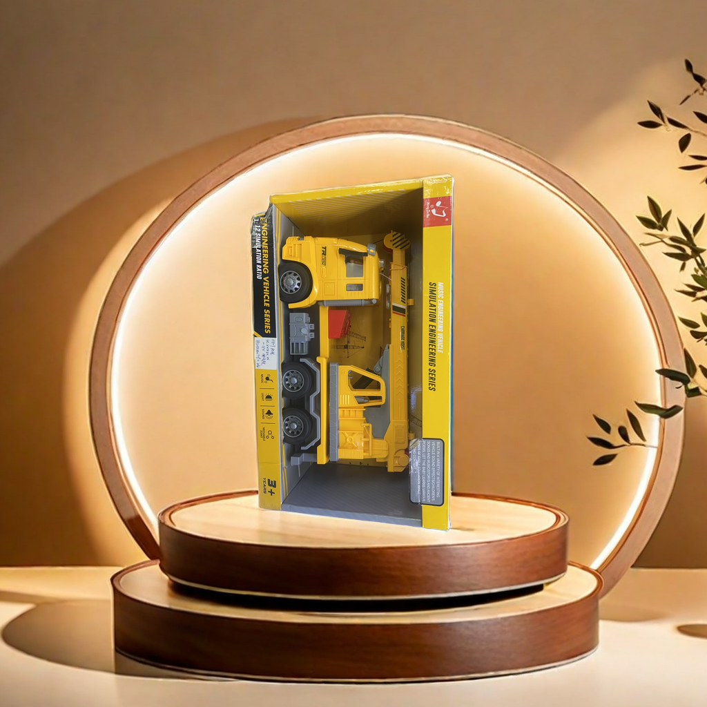 H806-H809 Engineering Car Play House New Toy With Sound And Light Function Music Children's Song Interactive Children Love 38.8*24.8*24Cm Packaging Specifications Application Scenario