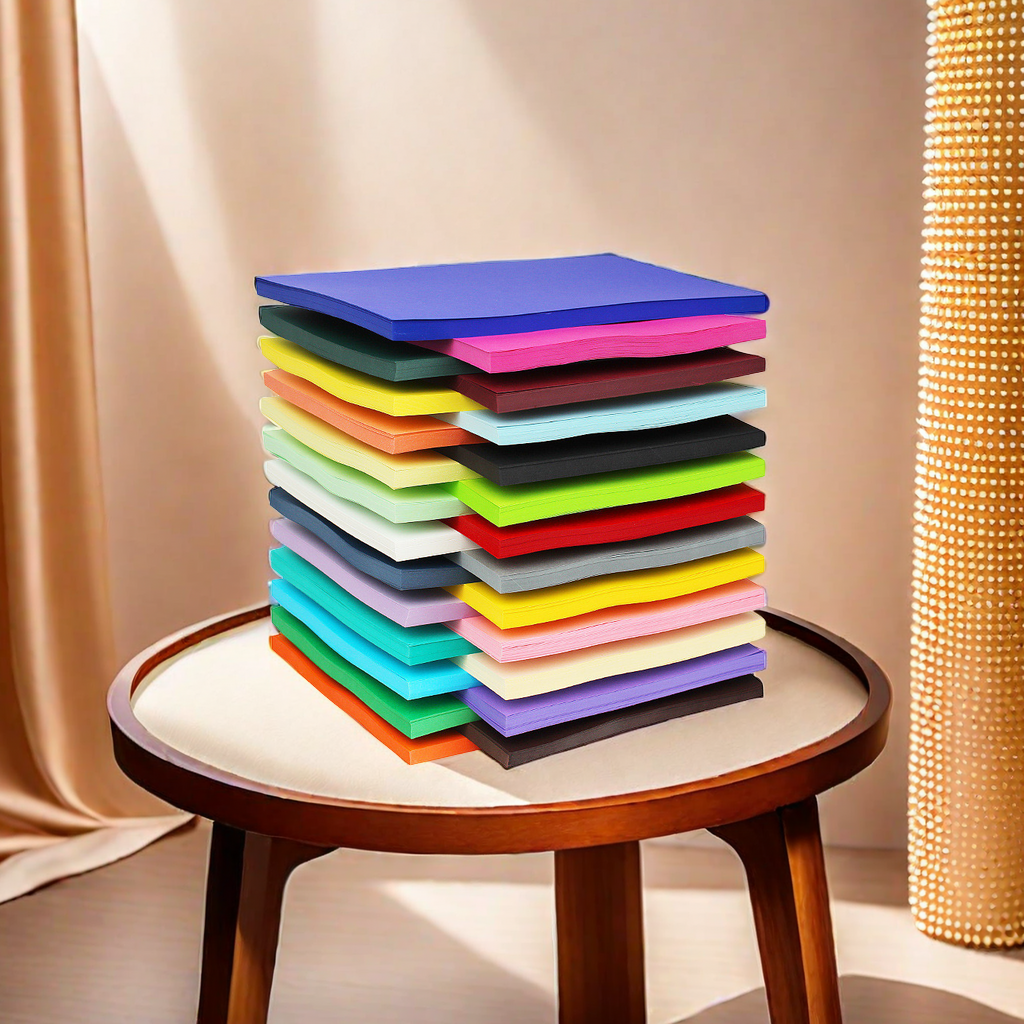 Black A4 color hard card paper made from solid wood pulp, 230G, hand-painted tag cover paper, 1236 wholesale, high-quality, environmentally friendly, wear-resistant and anti-wrinkle