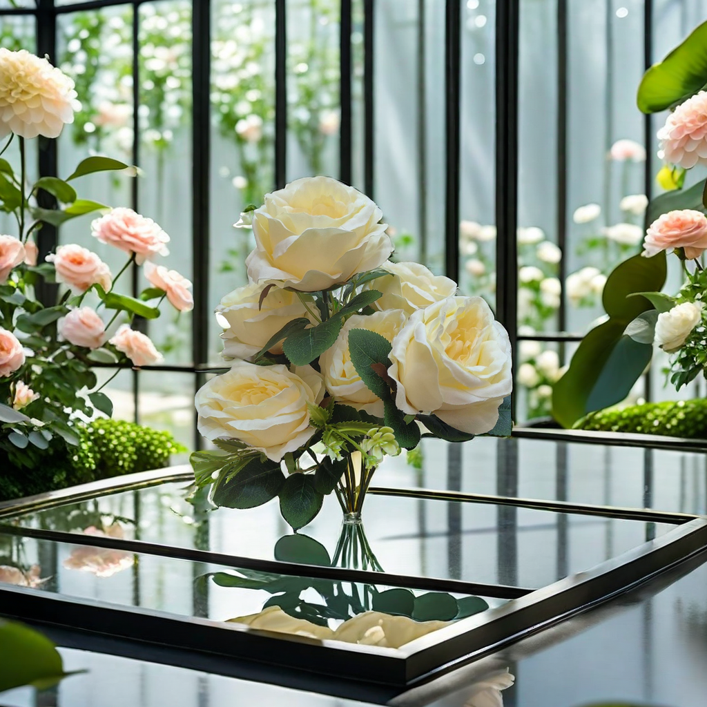 Meibo Flower Art Austin Rose