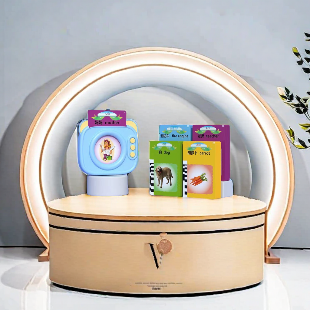 Fire fire Rabbit intelligent learning machine storytelling book speed push machine cross-border interactive game machine to enhance children's interest in learning thumbnail