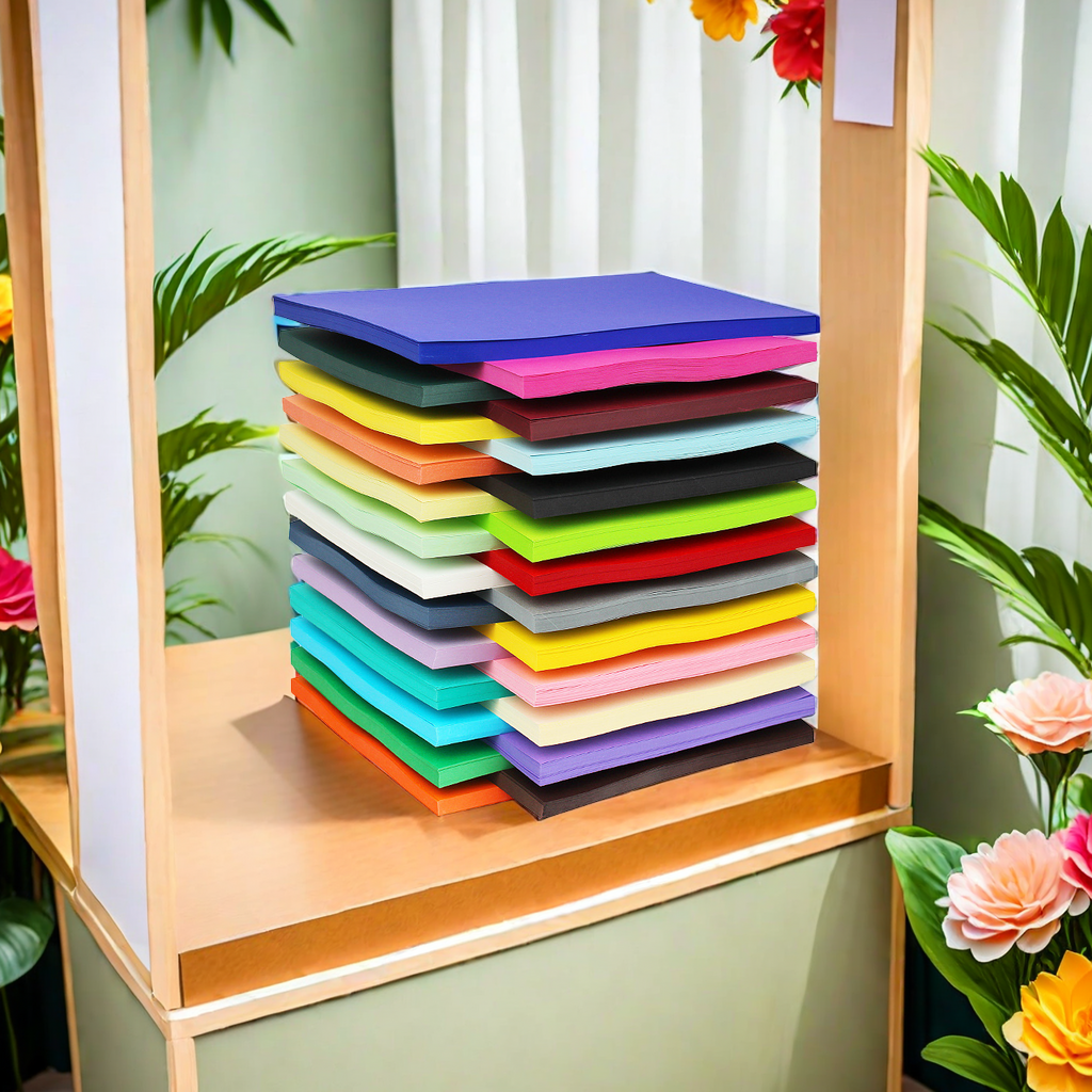 A3彩色卡纸230g封面纸 手工DIY手绘贺卡专用 黑白相册卡纸1236款 适合各类手工艺创作详情图3