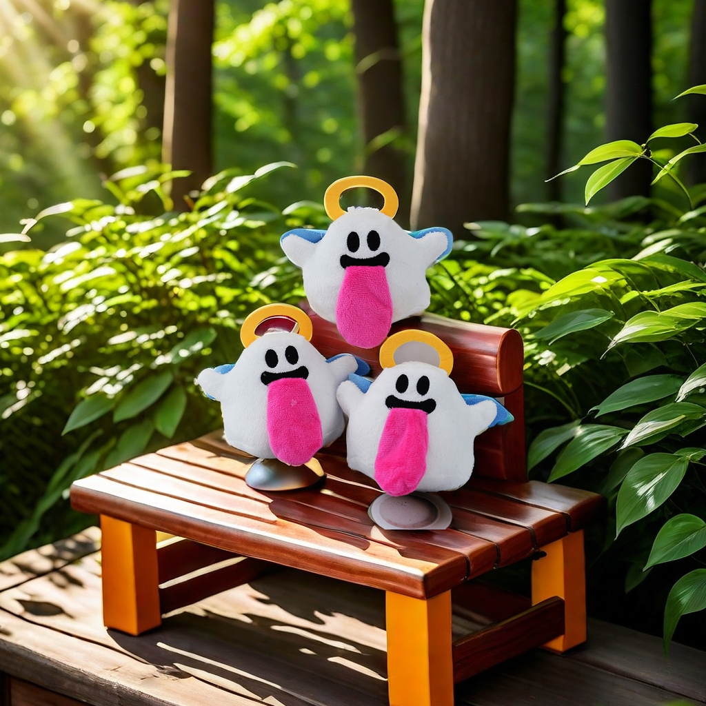 Simulated panda plush toys, tiger tail pendant toys, plush toy series, soft throw pillows, comfortable touch, safe and non-toxic