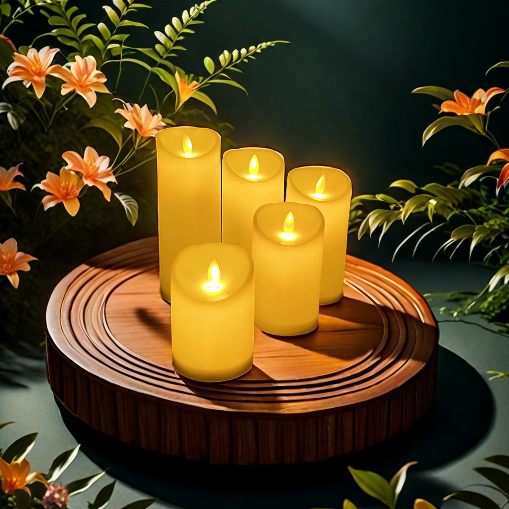 1313 brand LED electronic simulation candle lamp, fake candle, birthday confession stage decoration, brilliant lighting, romantic wedding, murder mystery game, lighting lamp