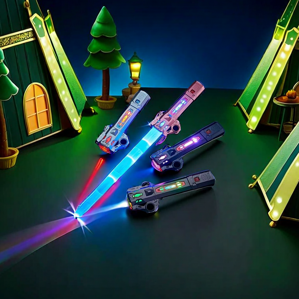 星球大战主题二合一激光剑 24彩跨境发光伸缩儿童玩具 闪光夜市摆摊热销玩具 6922款