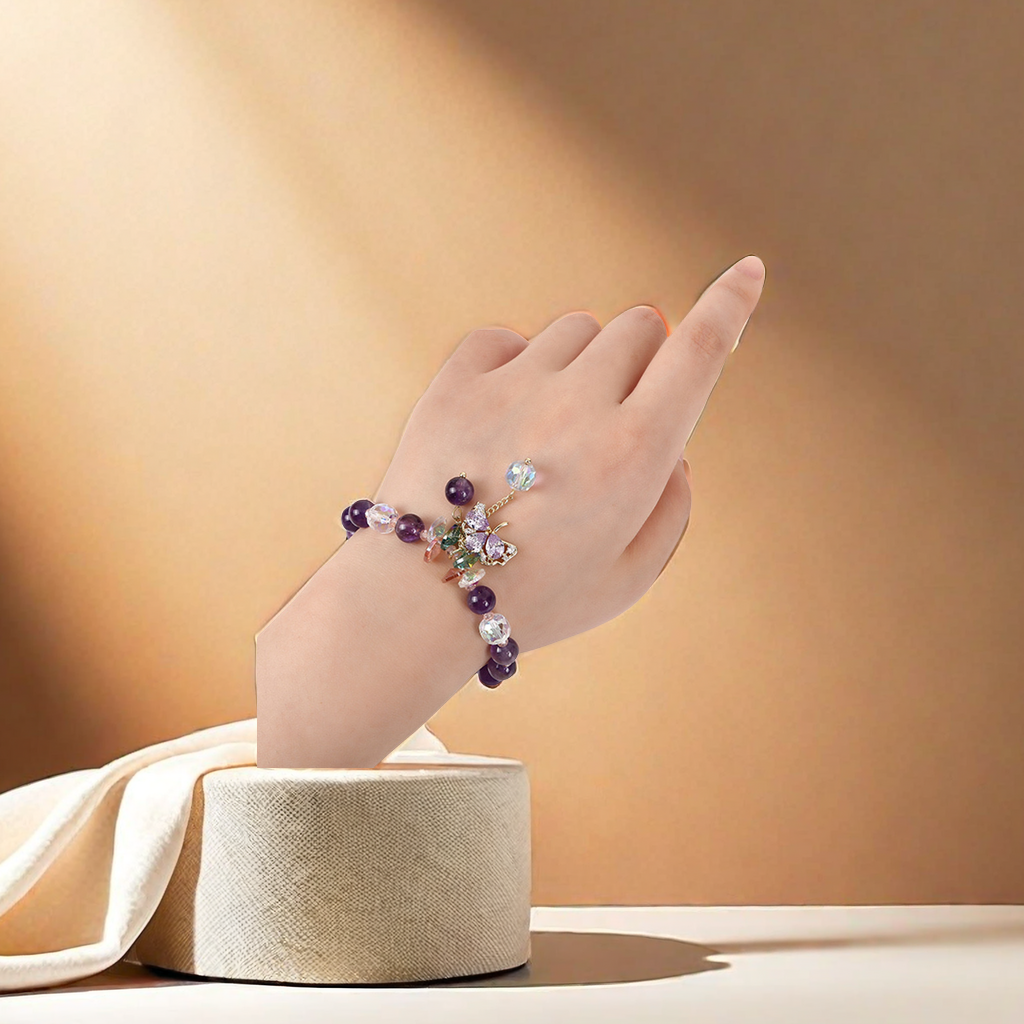 Bohemian-style beaded bracelet, light version of Chuangmei silver bracelet, gold bracelet, exquisite bracelet set Application Scenario