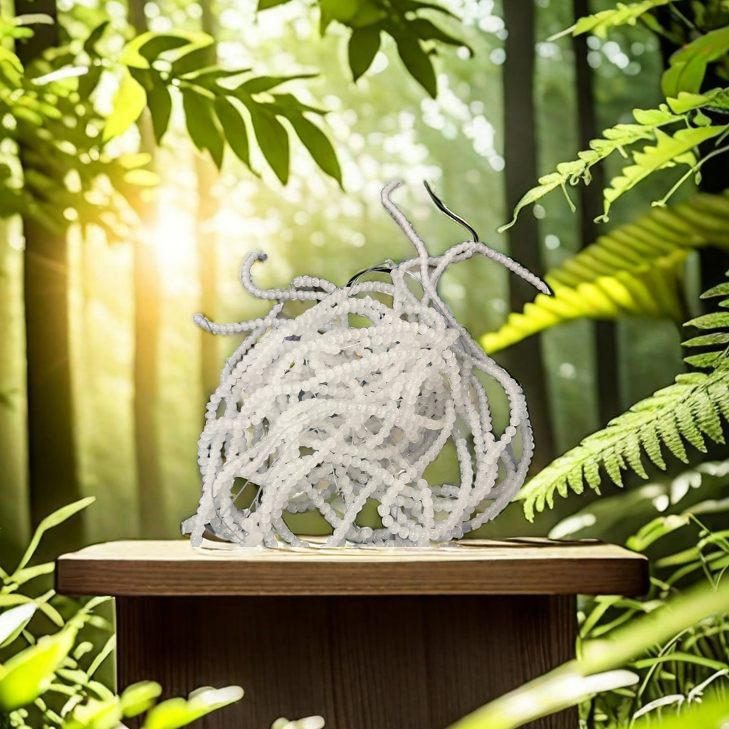 卡四白色琉璃珠珠串珠批发厂家直销