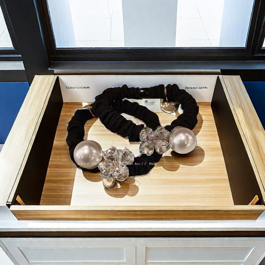 DIY hair rope accessories: Base hair rope, simple and fashionable hair accessories, diy hand-woven hair rope, creative and personalized hair accessory Specification image