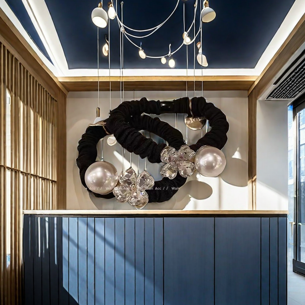 DIY hair rope accessories: Base hair rope, simple and fashionable hair accessories, diy hand-woven hair rope, creative and personalized hair accessory