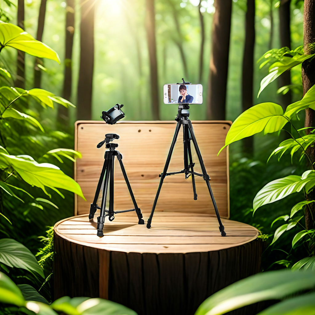 3366品牌单反相机三脚架 手机直播摄影专用 钓鱼灯架稳固支架 批发直播设备支架