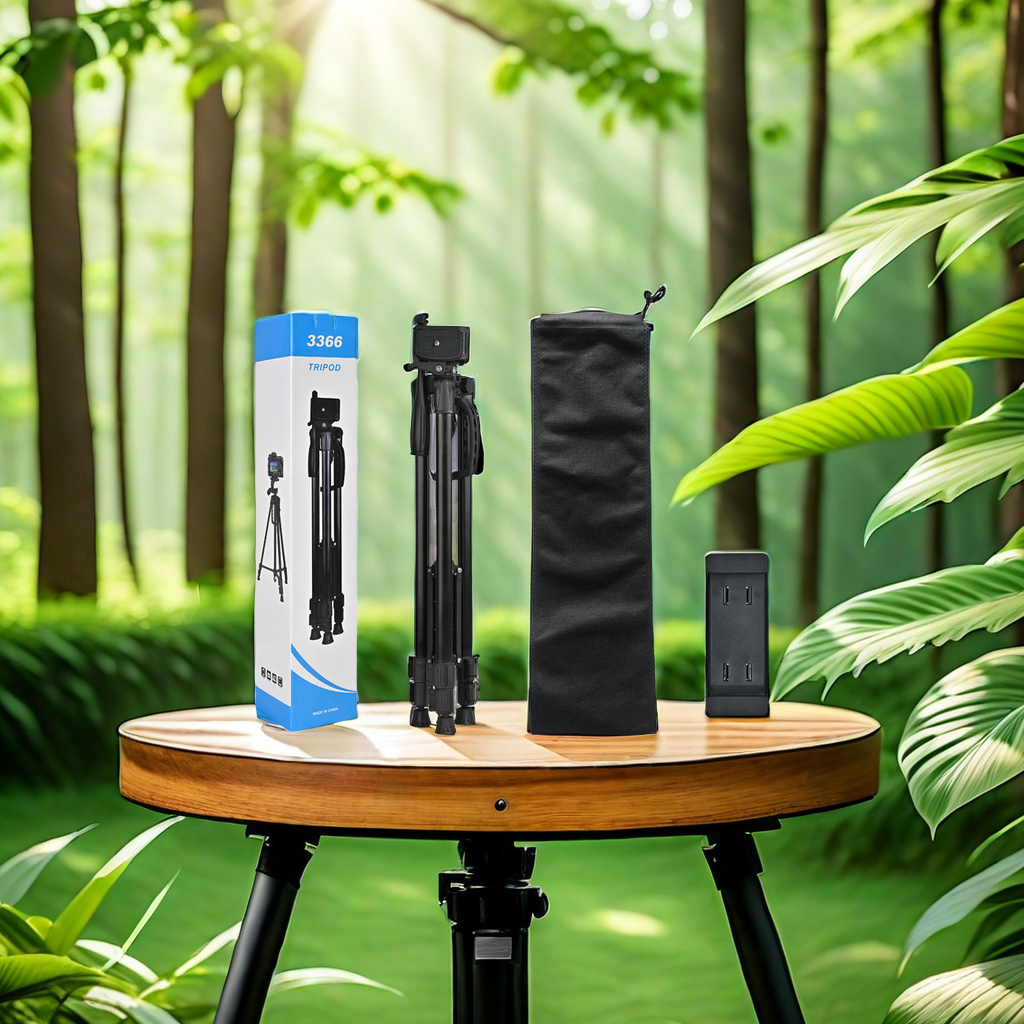 Wholesale of 3366 brand single-lens reflex camera tripods, dedicated for mobile phone live streaming photography, fishing lamp stands, stable brackets, and live streaming equipment brackets details Picture